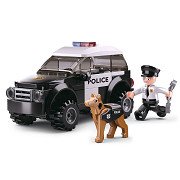 Sluban Police Car with Dog - 78pcs.
