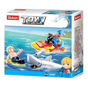 Sluban Beach Rescue - Waterscooter en Haai