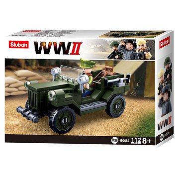 Sluban WWII – GAZ-67 Allied Car