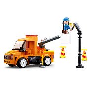 Sluban - Lamp Wagon - 122pcs.