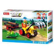 Sluban - Tractor with Tree Trunks