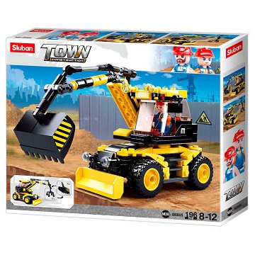 Sluban Wheeled Excavator