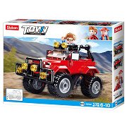 Sluban Roter Geländewagen