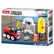 Roboterübung der Feuerwehr von Sluban