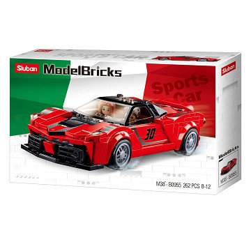Sluban Italienischer Supersportwagen, Rot