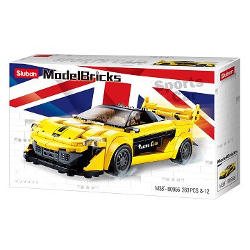 Sluban Englisches Superauto Gelb