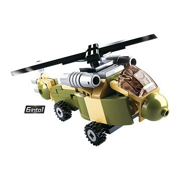 Sluban Bouwset Legervoertuig - Helicopter
