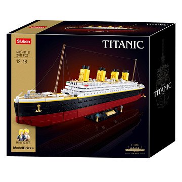 Sluban - Titanic Extra Large Building Set 1:350 - 2401dlg.