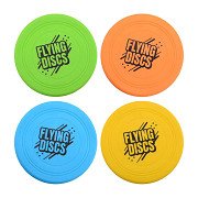 Soft Lightweight Frisbees - 4 pcs.