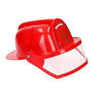 Firefighter helmet + visor