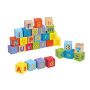 Joueco Alphabet Blocks, 30pcs.