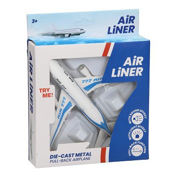 Die-Cast Airplane with Light & Sound