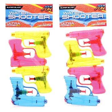 Aqua Fun Water pistol, 4 pcs.