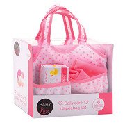 Baby Rose Diaper Bag with Accessories
