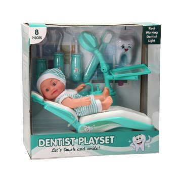 Dentist Playset with Doll