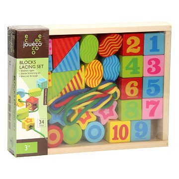 Joueco Wooden Stringing Beads Set