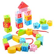 Joueco Wooden Stringing Beads Set