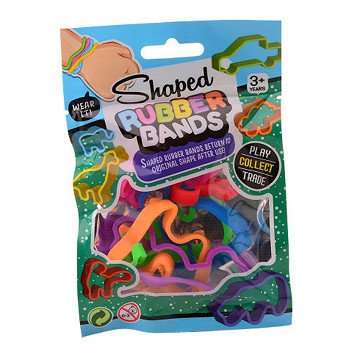 Rubber Bands Wild Animals, 6 pcs.