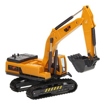 Excavator Yellow 1:55