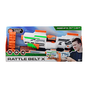 Tack Pro Rattle Belt X met 40 darts, 50cm