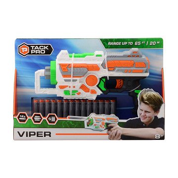 Tack Pro Viper met 14 darts, 30cm