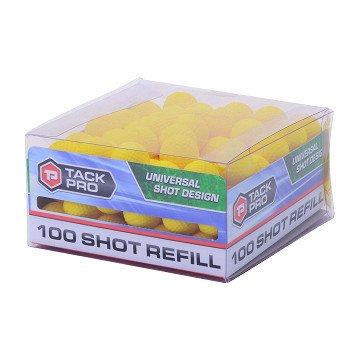 Tack Pro Shot Nachfüllpackung mit 100 Bällen