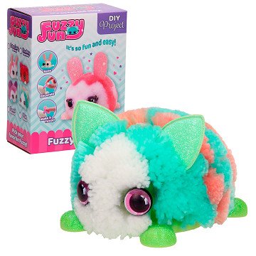 Fuzzy Fun Animals - Mint Kitten