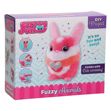 Fuzzy Fun Animals XL - Rabbit