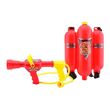 Brandweer Waterpistool met Tank