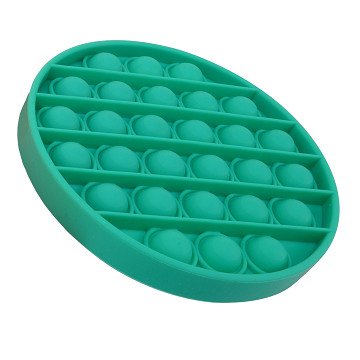Fidget Toys Snap & Pop - Round Turquoise