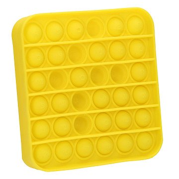 Pop It Fidget Toys Snap & Pop - Square Yellow