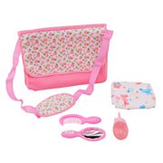 Baby Rose Diaper Carrier Bag with Accessories