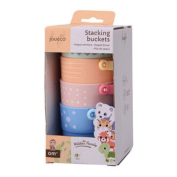 Joueco The Wildies Stacking Buckets