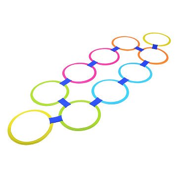 Hopscotch Rings, 20 pcs.