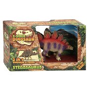 Animal World Two-Sided Dino - Stegosaurus