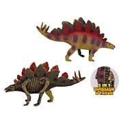 Animal World Tweezijdige Dino - Stegosaurus
