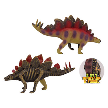 Animal World Two-sided Dino - Stegosaurus
