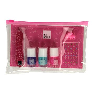 Nail stylist set in bag