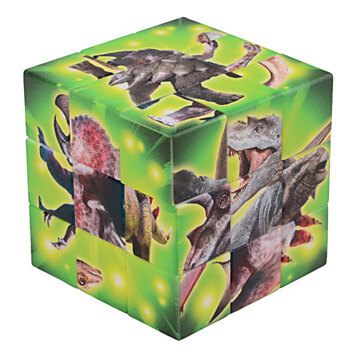 Dinosaur Brain Puzzle Cube