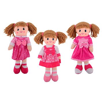 Baby Rose Zachte Pop, 40cm.