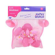 Happy World Einhorn Badefiguren, 6-tlg.