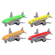 Pull-back Die-cast Airplanes, 4pcs.