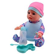 Baby Rose Drink and Pee baby doll, 30cm