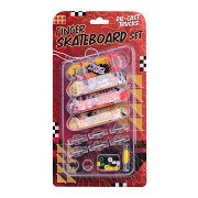 Finger Skateboard Set, 4 pcs.