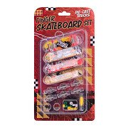 Finger Skateboard Set, 4pcs.