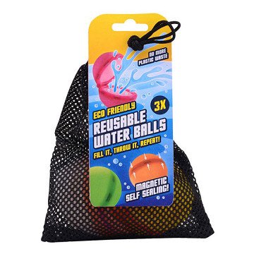 Aqua Fun Reusable Magnetic Water Balls, Pack of 3.
