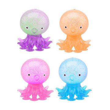 Kraken-Stressball mit Saugnäpfen