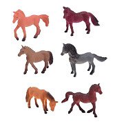 Horses, 6pcs.