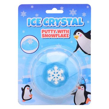 Shiny Ice Putty Snowflake