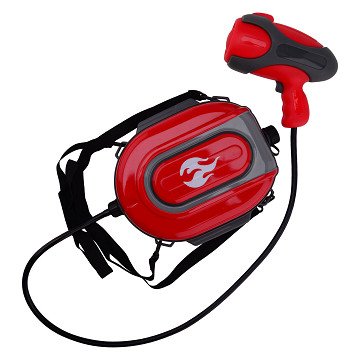 Electric Fire Department Water Gun with Backpack Tank